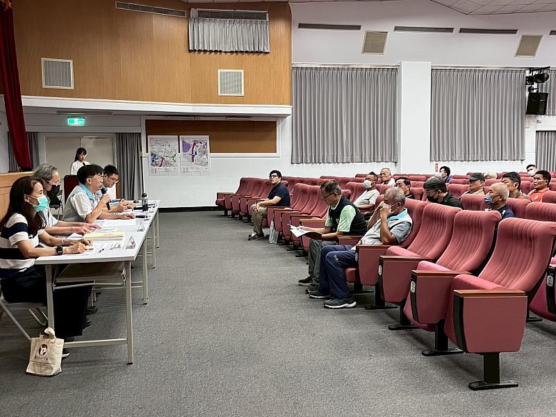 竹市配合「國道1號楊梅至頭份段拓寬工程」公開展覽說明會