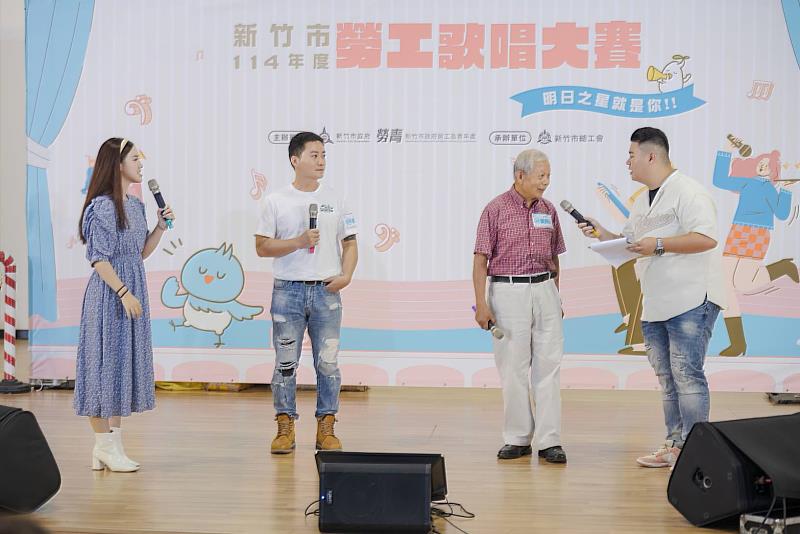 參賽者受訪照片