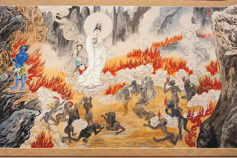 ▲《地獄變相圖》局部