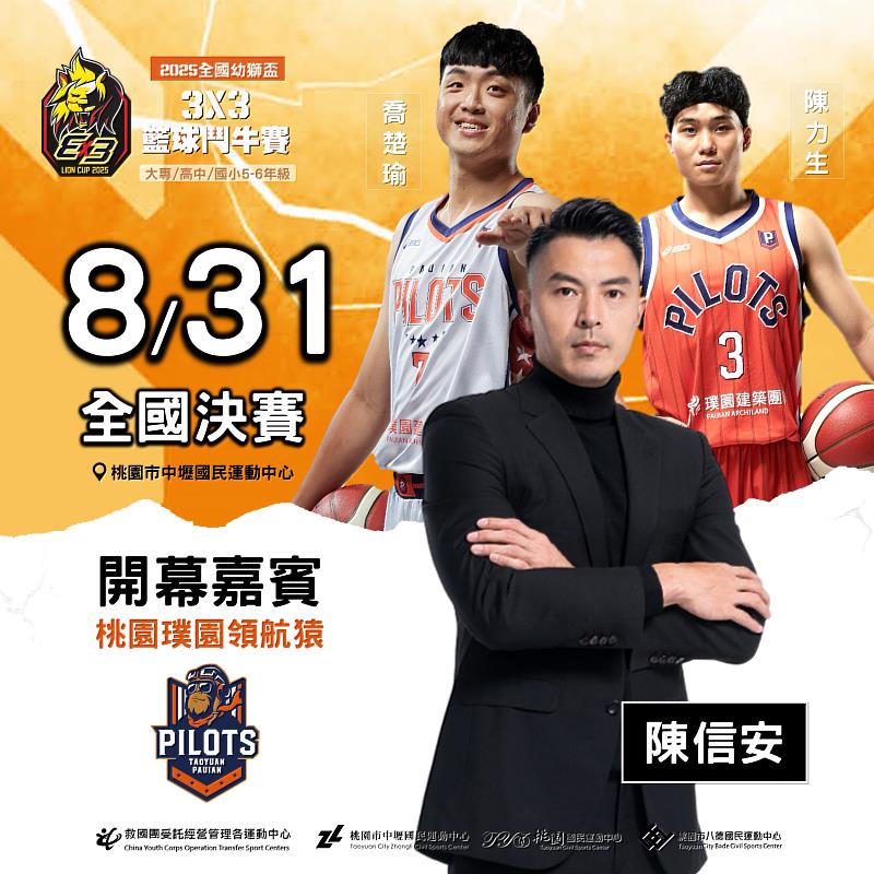 2025 全國幼獅盃3X3籃球賽  全台集聚桃園熱血開打