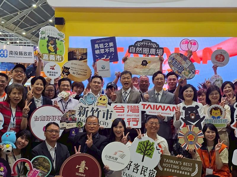 竹市首度插旗新加坡最大旅展！新竹「山・湖・海」觀光品牌亮相星馬國際市場