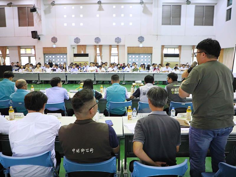 前進指揮所召開嘉義地區座談會 中央與縣府協力加速地方災後重建