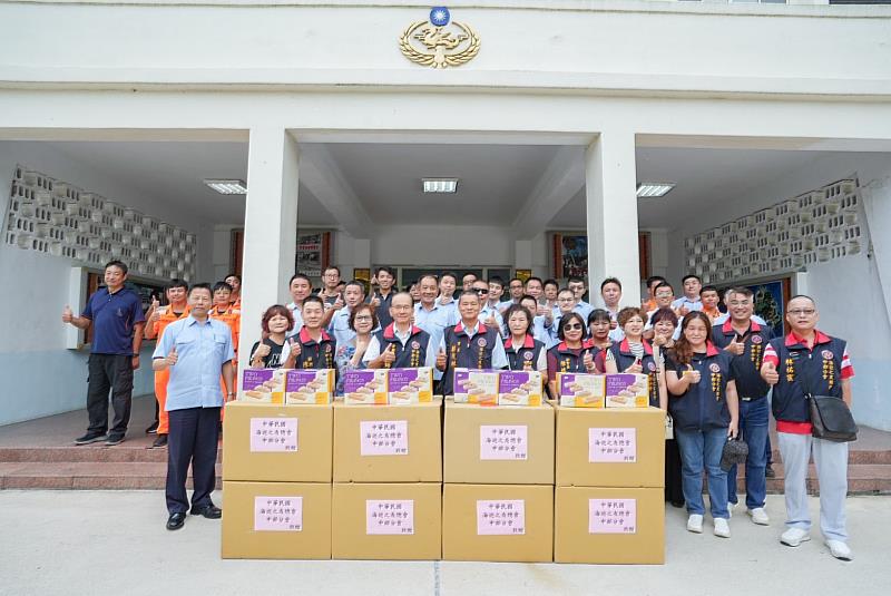 海巡之友總會中部分會走遍金門海巡基層單位