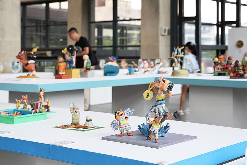 「2025全國兒少陶藝獎」100件陶藝作品，精彩表現學子們用陶土刻劃出心中對運動的熱愛與想像。