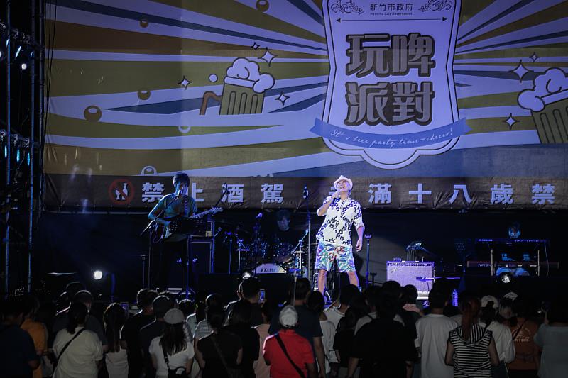 新竹玩啤派對逾6萬人次齊嗨一夏！