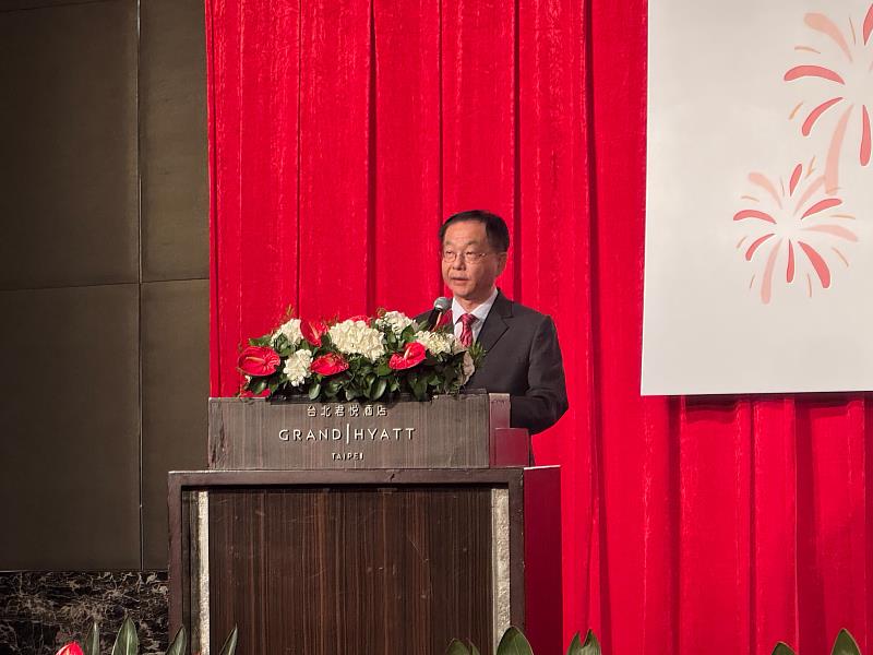 外交部次長葛葆萱致詞
