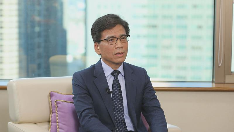 金管會主委彭金隆表示,金管會推出五大發展策略及16項執行方案,要藉由產業結構升級吸引更多國際資金進駐臺灣。(非凡新聞攝影)