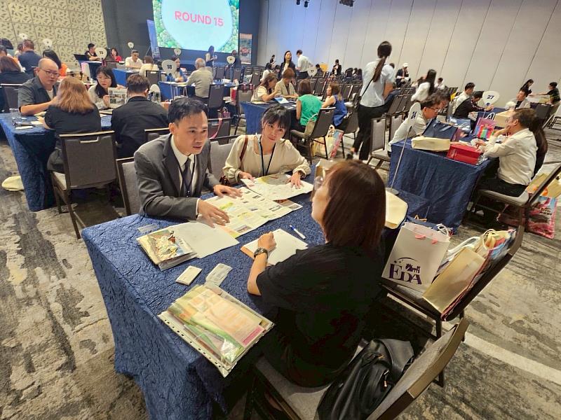 參加旅行業觀光推廣會。