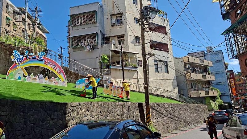 基隆市安樂區團委會嘉仁里社區美化