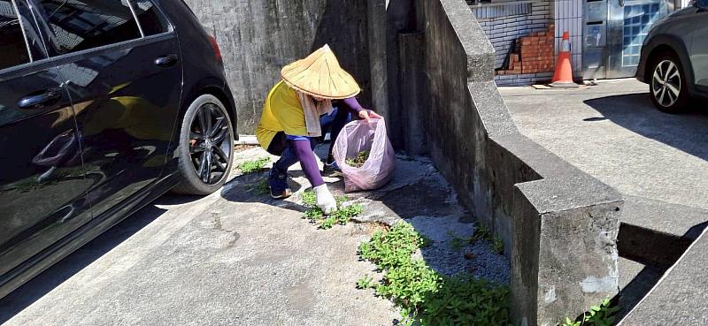 基隆市安樂區團委會嘉仁里社區美化