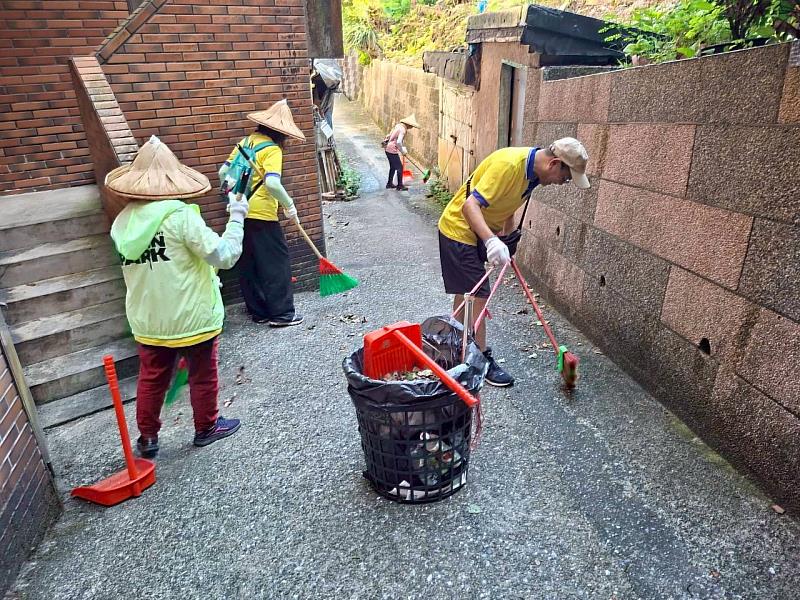 基隆市安樂區團委會嘉仁里社區美化