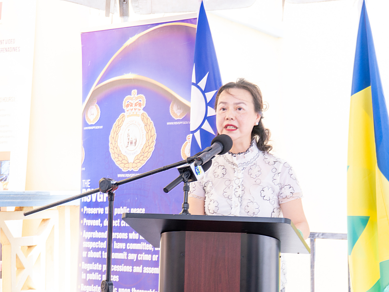 Ambassador Fiona Huei-Chun Fan said the donation of the aerial work platform truck would ensure the safety of local maintenance teams while enhancing the efficiency of system upkeep.
