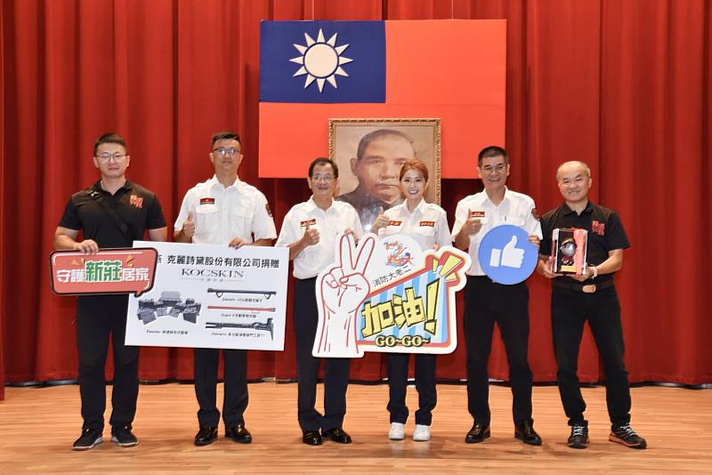 第一線救災消防人員的安全最為重要，裝備、器材、訓練、指揮調度環環相扣，由衷感謝李燕女士平時關懷消防人員值勤辛勞