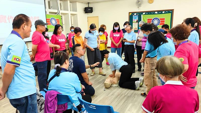 救國團高雄市真善美舉辦「緊急救護與急救實務研習」跨區資源共享，共學守護生命知識