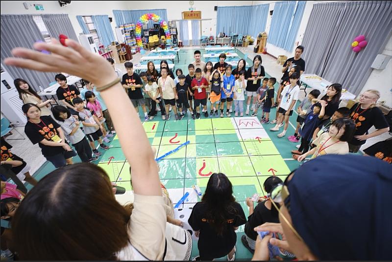 2025年花蓮銅門國小夏校舉辦的「綠能去哪兒」活動
