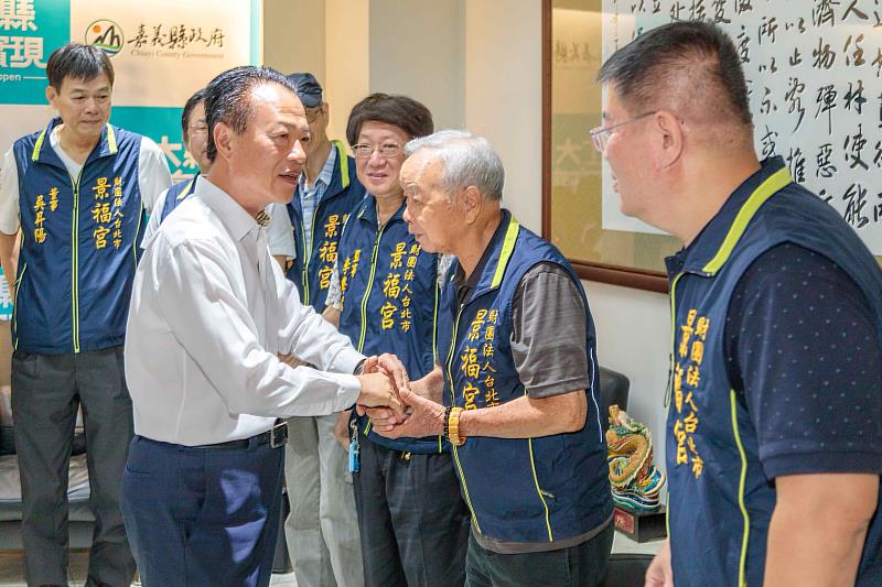 台北景福宮捐款220萬助嘉縣災後重建