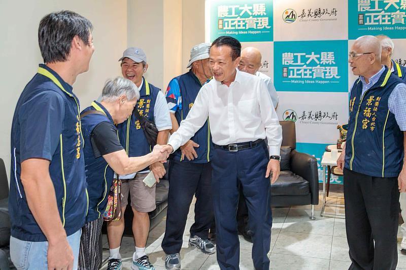 台北景福宮捐款220萬助嘉縣災後重建