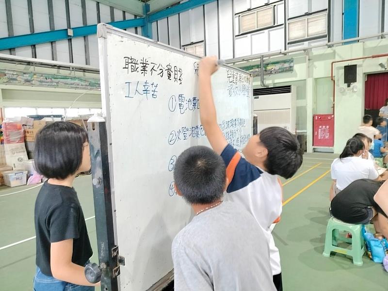 圖1.學生參與資收小學堂。