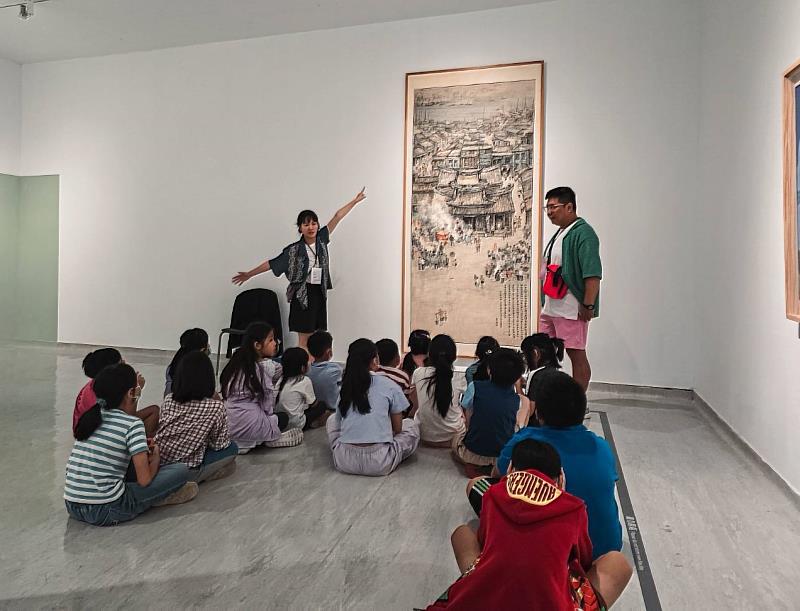 咱來展覽室欣賞藝術家展現臺灣文化ê精彩作品！(圖片由國立臺灣美術館提供)