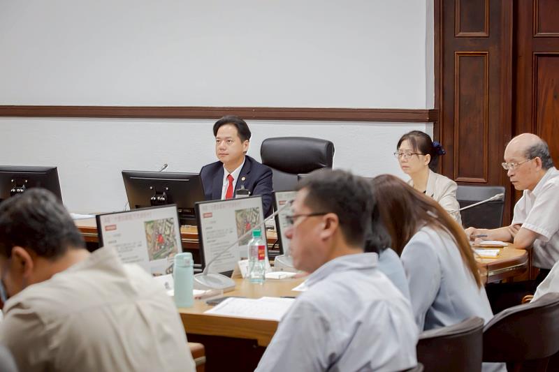 新竹市政府於今(26)日召開市務會議。