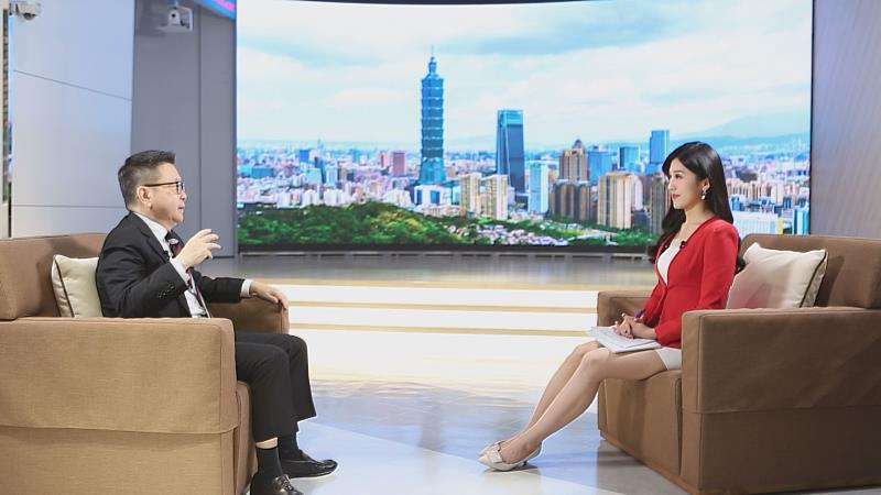 臺灣證券交易所董事長林修銘分享未來ETF的推動方向及願景。（非凡新聞攝影）