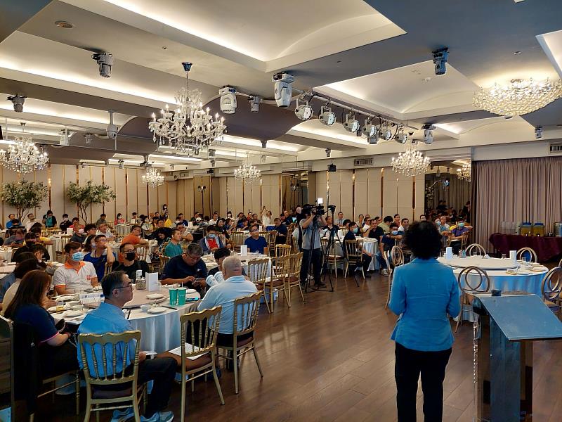 新北市政府於114年8月27日上午11時在市府1樓彭園餐廳辦理114年新北市企業防災教育講習
