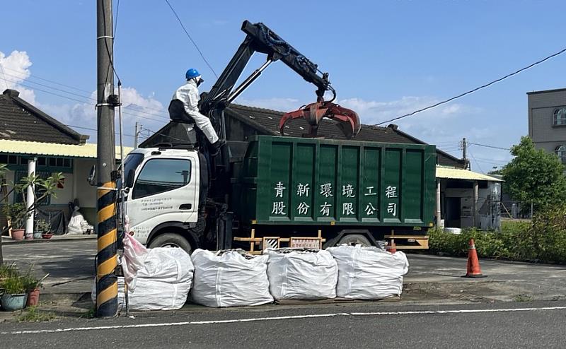 嘉義縣因風災屋損石綿廢棄物 延長受理至9月12日