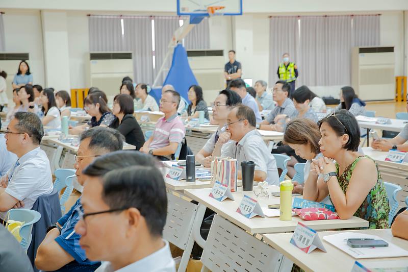 校長會議現場。