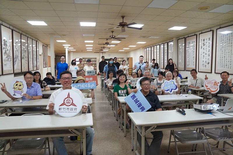 竹市推動「舊城商圈再造復興計畫」,資料畫面。
