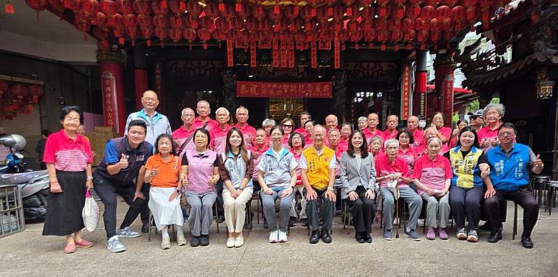 秘書長張治祥出席東寧宮延平郡王聖誕千秋紀念慶典。