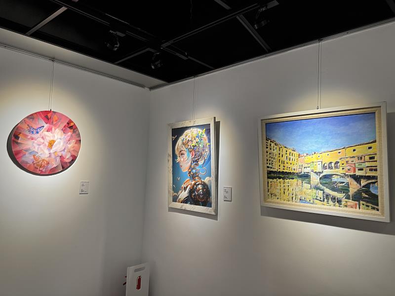 展場一隅。