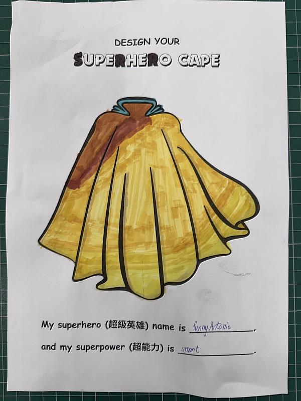 嘉義市辦理美籍學人培訓及趣味體驗營 學童化身創意英雄說英語