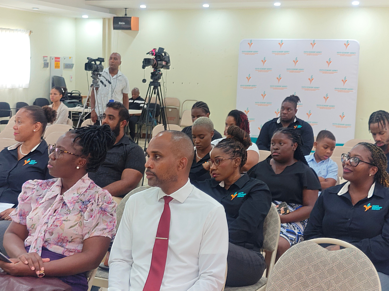 The “YEA E-Commerce Platform” was launched at St. Lucia’s Union Orchid Gardens.