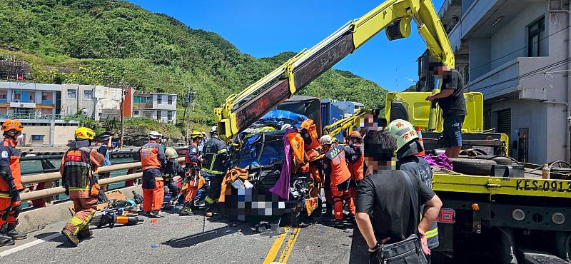 啟動「嚴重創傷受困患者－醫院雙軌派遣」救援機制