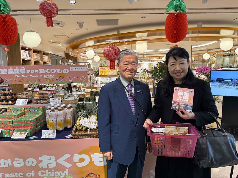 嘉義優鮮農特產空降宮崎機場，阿里山烏龍茶拉麵驚豔日本旅客