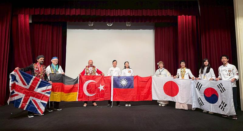 2025日本國際亞洲餐飲挑戰賽（JIAFBC）各國合影