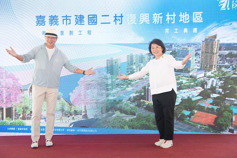 黃敏惠市長與王偉忠製作人