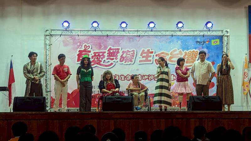 混障綜藝團全體表演者