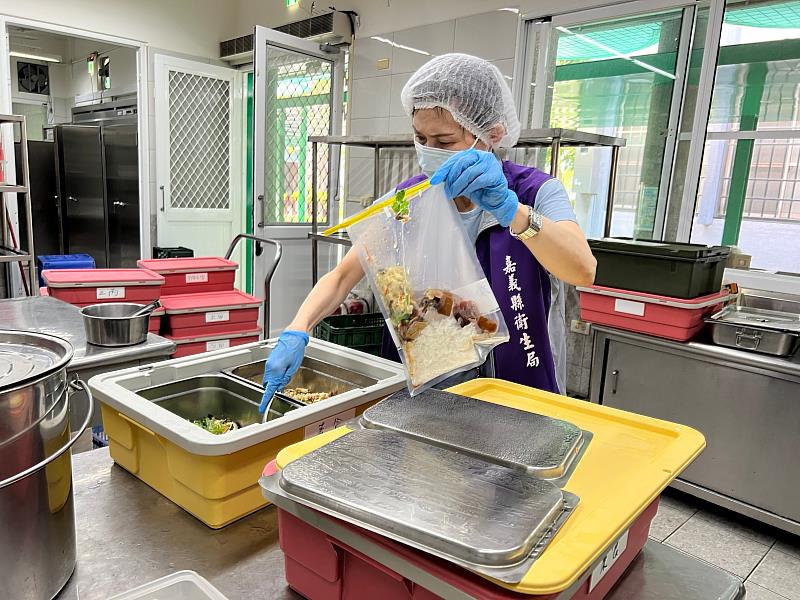 嘉義縣嚴守校園食安啟動餐盒與校園團膳稽查　全數合格！