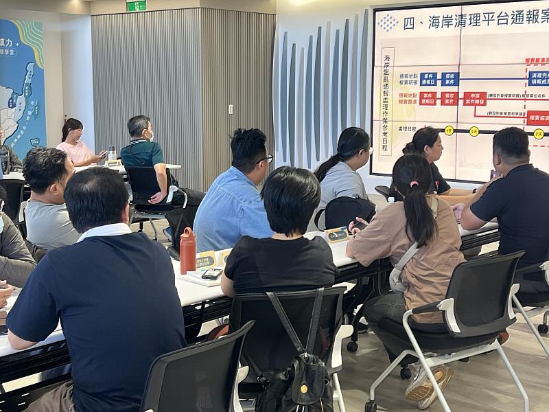 臺東縣召開「向海致敬」第三季跨平台會議 推動海岸清潔與漂流木再利用