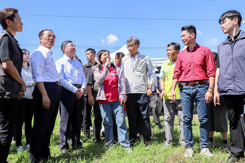 行政院長卓榮泰視察嘉義災後復原情形 -4