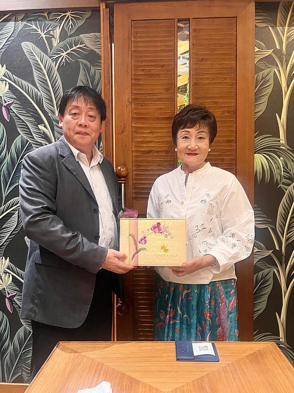 王子奇校長同時感謝路光彥顧問蒞臨支持。