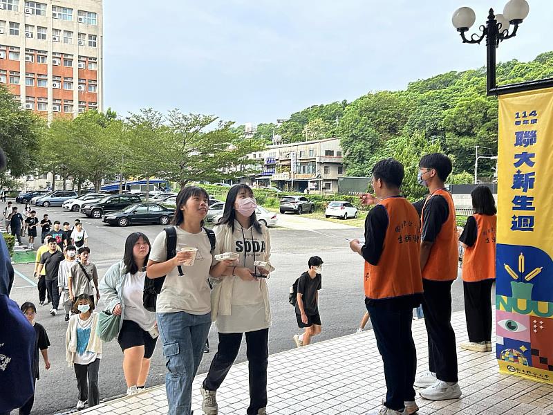 9月1日聯大新生週始業式-新鮮人報到