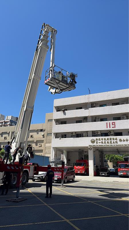 雲梯車專責操作人員種子教官訓練
