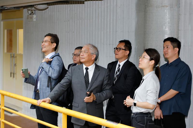 世新大學校長陳清河率領代表團前往澳門城市大學交流。（澳城大提供）