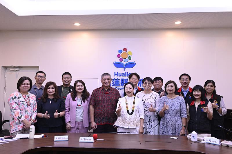 Sarawak Delegation in Hualien