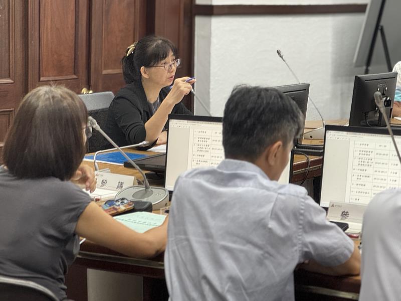 秘書長張治祥主持市務會議