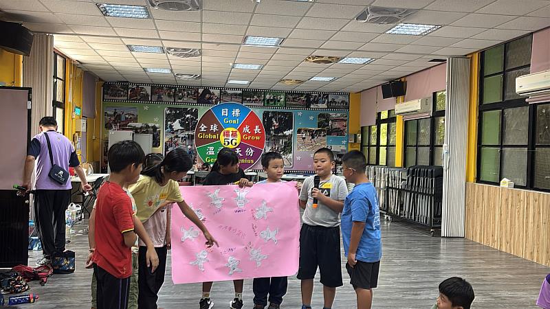 苗栗縣推動「可睿特～小巨人品格營」引領青少年體驗式學習