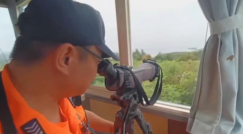 第九岸巡隊岸際守望，防杜小型目標偷渡