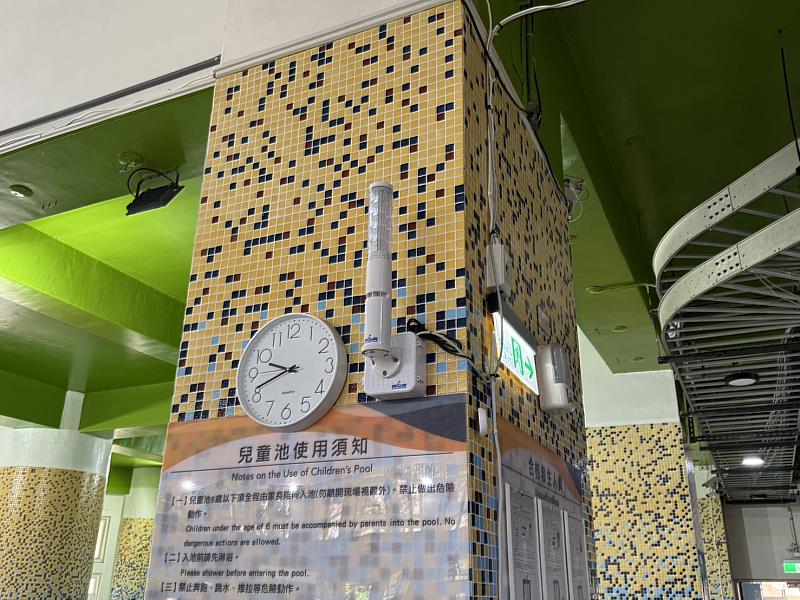 圖2 AI防溺系統可即時掌握泳池各水域狀況